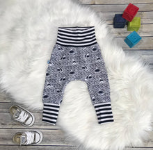 Load image into Gallery viewer, 12 months - 3T - Grow with me Joggers - Sharks
